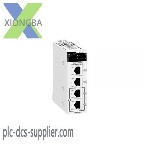 Schneider Electric BMXNOC0401: Industrial Ethernet Communication Module, 200 Characters or Less