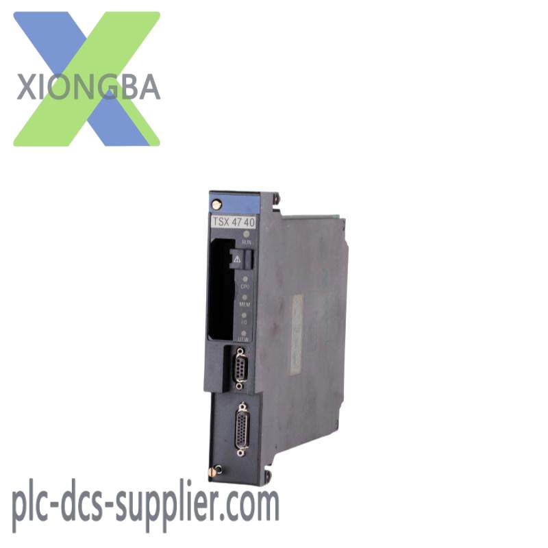 schneider_tsx4740_cpu_telemechanics.jpg Schneider TSX4740 CPU Telemechanics Control Module, Efficient Factory Automation Solutions