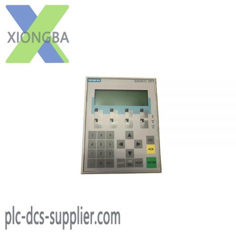 SIEMENS Operator Interface 6AV3607-1JC20-0AX1, Advanced Industrial Control Solution