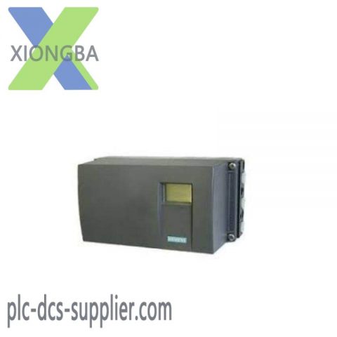 SIEMENS 6DR5210-0EN00-0AA0 Electropneumatic Positioner for Pneumatic Linear Control Systems