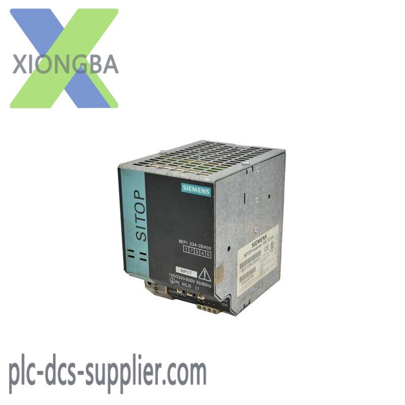siemens_6ep1334-3ba00_power_supply.jpg SIEMENS 6EP1334-3BA00 Industrial Power Supply, Precision Engineering for Reliable Performance