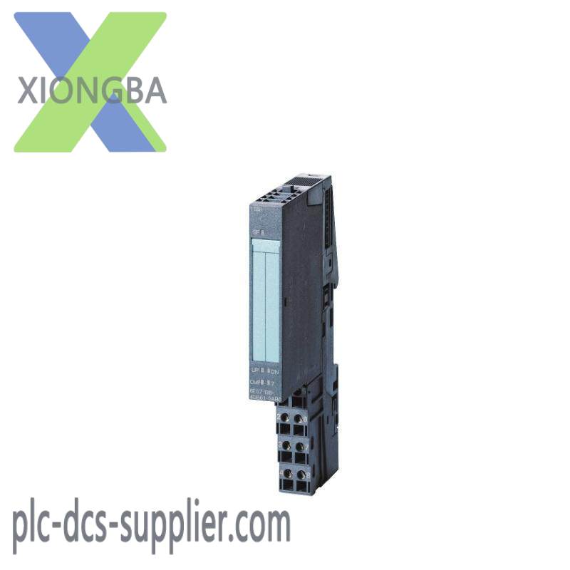 siemens_6es7138-4db03-0ab0_electronics_module_for_et_200s.jpg SIEMENS 6ES7138-4DB03-0AB0: ET 200S Electronics Module, Precision Control for Industrial Automation