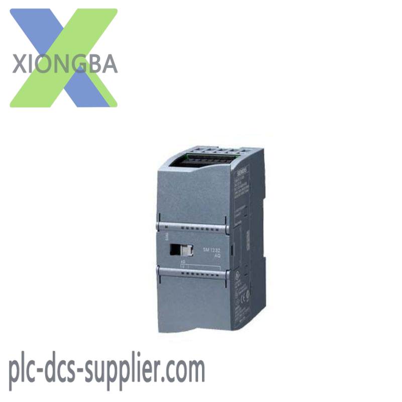 siemens_6es7232-4hd32-0xb0_analog_output_sm_1232.jpg SIEMENS S7-1200 Analog Output Module, SM 1232, 4 AO, +/-10 V, 14-bit Resolution