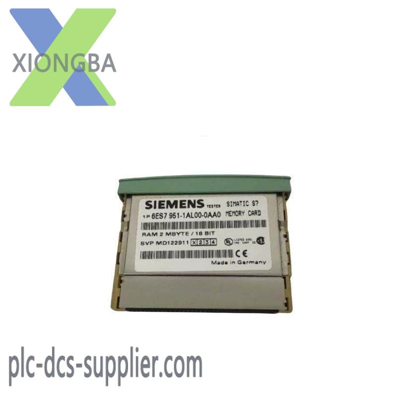 siemens_6es7951-1al00-0aa0_simatic_s7_ram_memory_card.jpg Siemens Simatic S7 RAM Memory Card 6ES7951-1AL00-0AA0 for Industrial Control Solutions