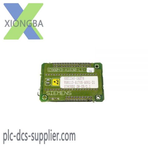Siemens 6RX1240-0AS76 Control Module for Industrial Automation
