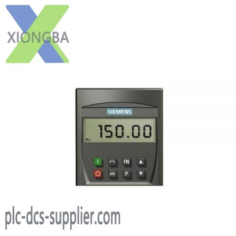 Siemens MICROMASTER 4 Basic Operator Panel 6SE6400-0BP00-0AA1 - Industrial Control Solutions