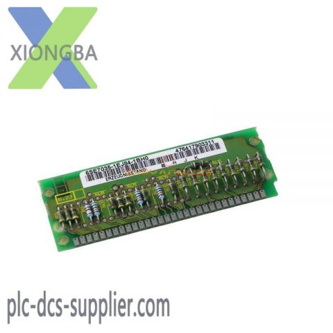 SIEMENS 6SE7035-1EJ84-1BH0 Detection Board: Industrial Control Module