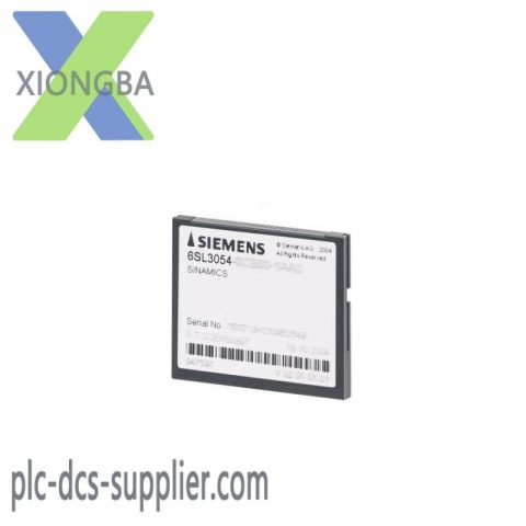 Siemens SINAMICS S120 CompactFlash card 6SL3054-0AA01-1AA0: Industrial Control System Module