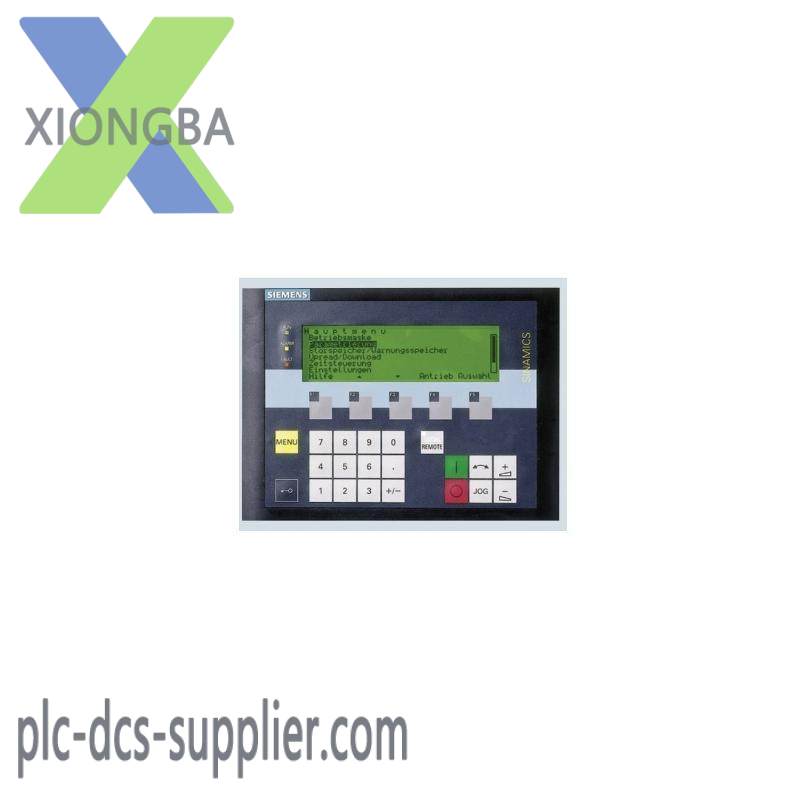 siemens_6sl3055-0aa00-4ca5_sinamics_operator_panel.jpg SIEMENS 6SL3055-0AA00-4CA5: High-Performance SINAMICS Operator Panel