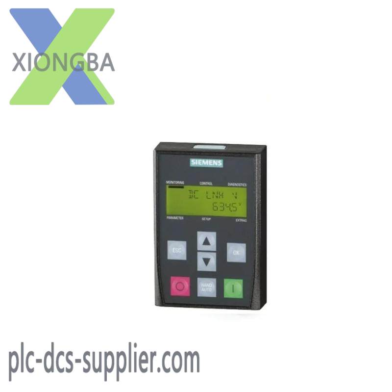 siemens_6sl3255-0aa0-4ca1_sinamics_basic_operator_panel.jpg SIEMENS 6SL3255 Basic Operator Panel, for Industrial Automation