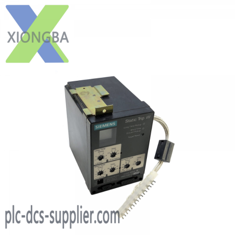 SIEMENS Static Trip III RMS-TSG-TZ-C Control Module, Precision Automation for Industrial Applications