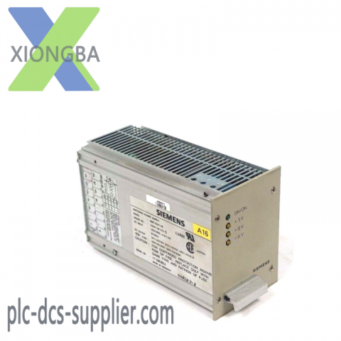 SIEMENS SMP-E431-A6 Power Supply Module: High-Performance, Reliable Industrial Power Supply
