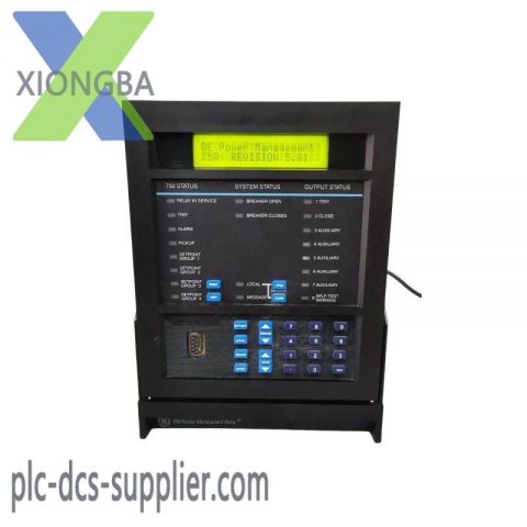 GE SR750-P5-G5-S5-HI-A20-R - Advanced Feeder Management Relay for Enhanced Distribution Network Control