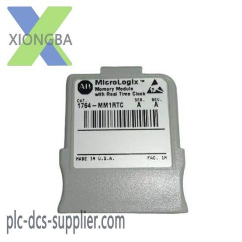 Advanced Programmable Logic Controller: 1764-MM1RTC - Enhancing Efficiency with Precision Control