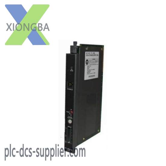 1771-p6s_b_plc-5_power_supply.jpg Allen Bradley 1771-P6S/B PLC-5 Power Supply: Reliable Core of Industrial Automation