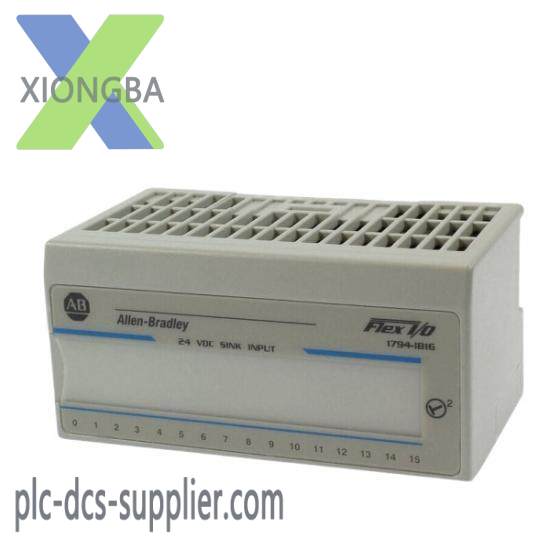 1794-ib16_12v_1794ib16.jpg Allen Bradley 1794-IB16 Digital Input Module, Programmable Logic Controllers