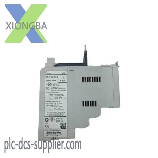 193-ec2cb_electronic_motor_protection_relay_1.jpg ABB 193-EC2CB Electronic Motor Protection Relay, Advanced Safety Solution