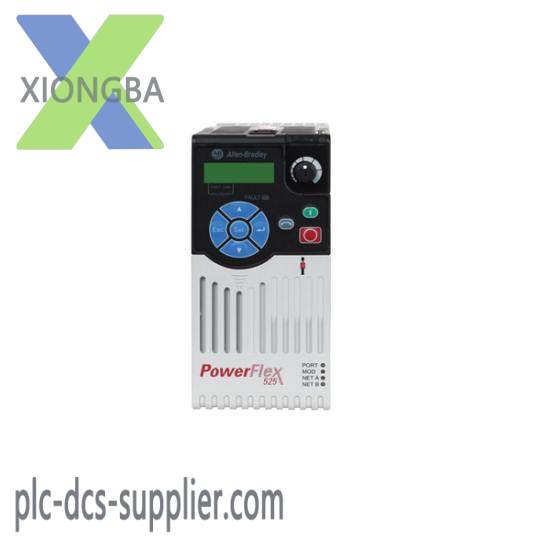 25bb017n104_powerflex_525_variable_frequency_drive.jpg Allen-Bradley 25BB017N104 PowerFlex 525 Variable Frequency Drive - High-Performance AC Drive Module