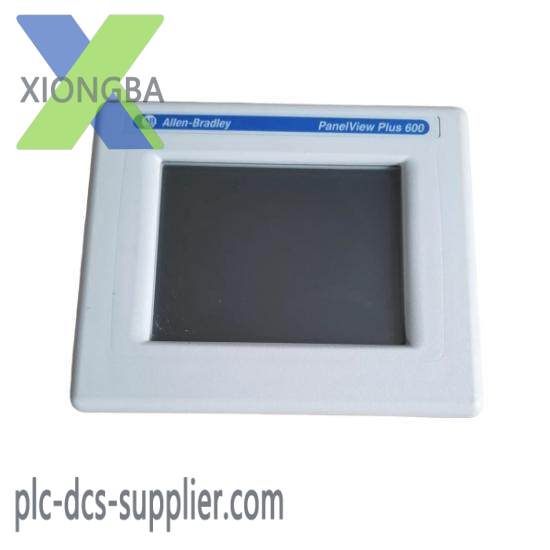 2711p-t6c20d_panelview_plus_600_color_terminal_touch_screen.jpg Allen-Bradley 2711P-T6C20D PanelView Plus 600 Color Terminal, Touch Screen Control, 5.5" Display, Ethernet & RS-232 Communication