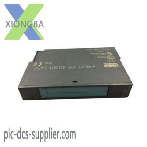 Siemens 6ES7 135-4GB01-0AB0 Analog Output Module - Precision Control in Industrial Automation
