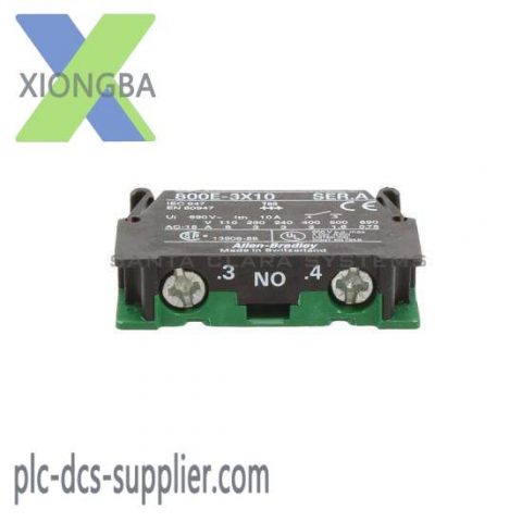 AB 800E-3X10 Contact Block, Control Module