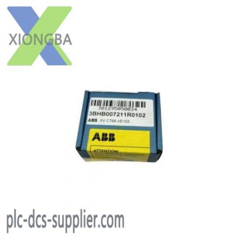 ABB 3BHB007211R0101, XVC768AE101 Control Board, Industrial Automation Solution