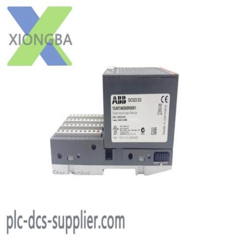 ABB DC523 D3 1SAP240500R0001 Digital Input Output Module