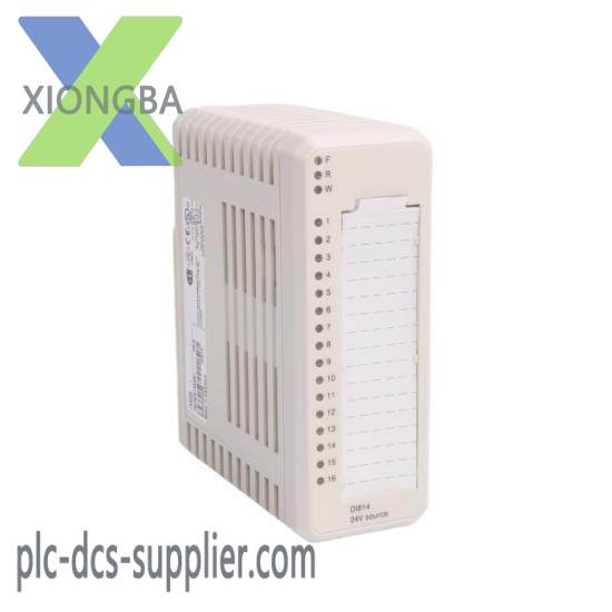 abb_di814_3.jpg ABB DI814 Digital Input Module, 16 Channels, 24 V DC