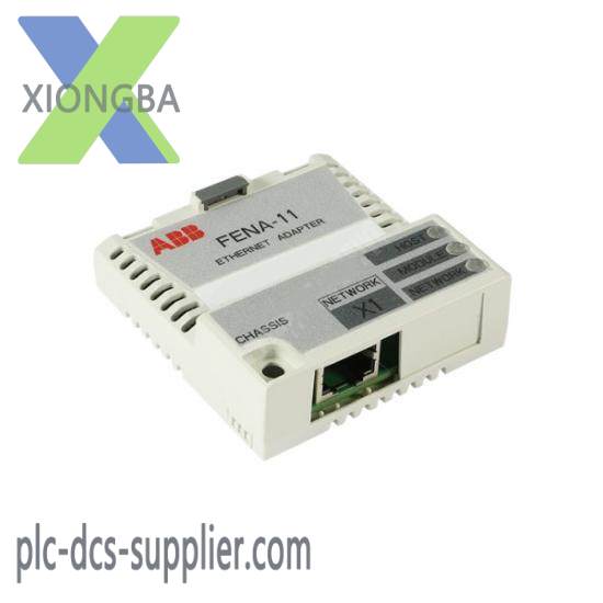 abb_fena-11_ethernet_adapter_module.jpg ABB FENA-11 Ethernet Adapter Module - High-speed Networking for Industrial PLCs