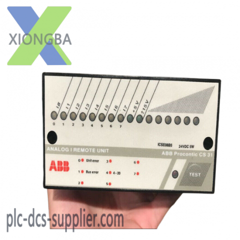 ABB ICSE08B5 FPR3346501R1012 DCS Module - Precision Engineered for Industrial Automation