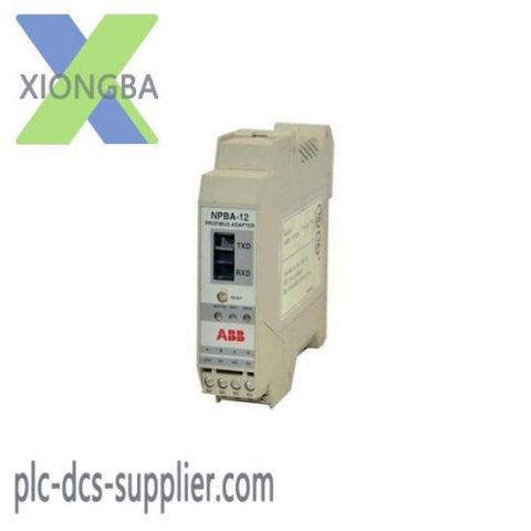 ABB NPBA12 3AFE64348221 Adapter Module, for Advanced Industrial Control Solutions