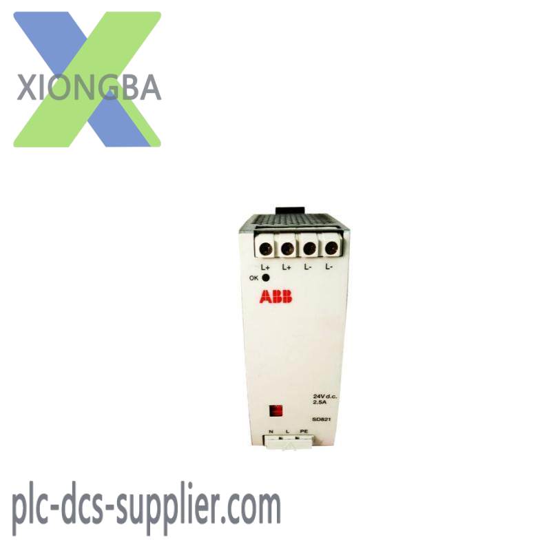 abb_sd821_1.jpg ABB SD821 3BSC610037R1 Power Supply Module for Industrial Automation