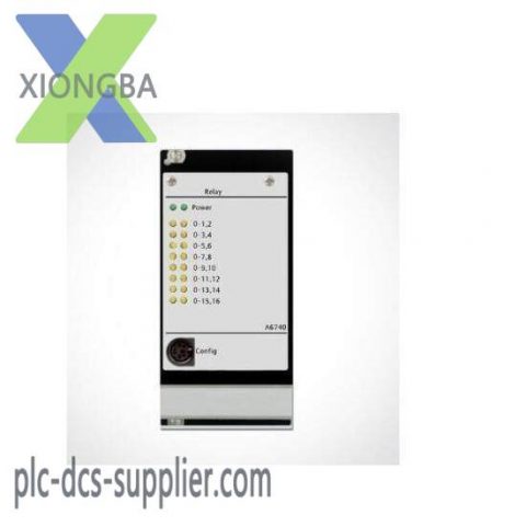 Emerson A6740/10: 16-Channel Output Relay Module - Advanced Control Solutions for Industrial Applications