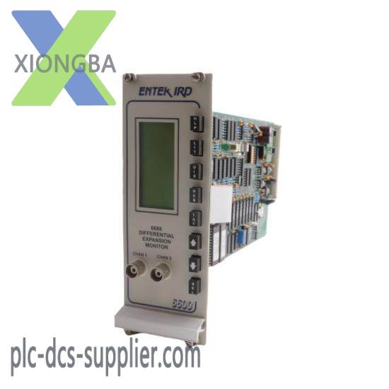 ENTEK IRD C6688, 6688, 6600 - Differential Expansion Monitor, Dual Channel