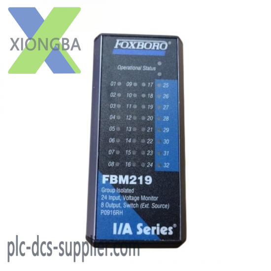 foxboro_fbm219_rh916rh.png FOXBORO FBM219 RH916RH - Industrial Control Module