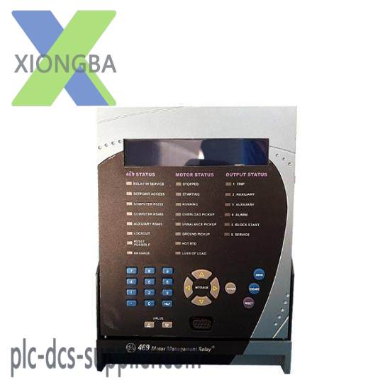 ge_469-p5-ai-a1-e-h_new.jpg GE 469-P5-AI-A1-E - New Motor Protection Relay, Advanced Industrial Control Module