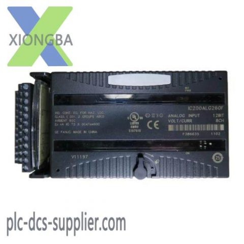 GE FANUC IC200ALG260 - Advanced Automation Module for Industry 4.0 Applications