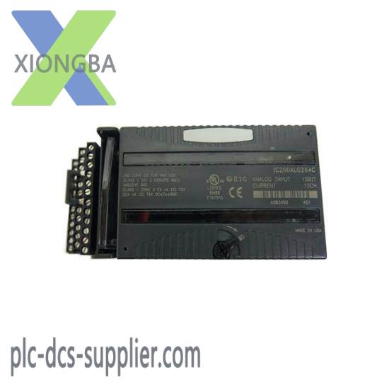 ge_fanuc_ic200alg264h_analog_input_module.jpg GE FANUC IC200ALG264H Analog Input Module: Industrial Control Solutions