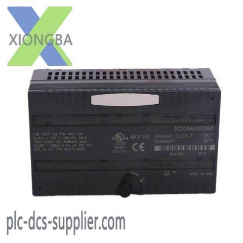 GE FANUC IC200ALG326B - Advanced Modular Control System