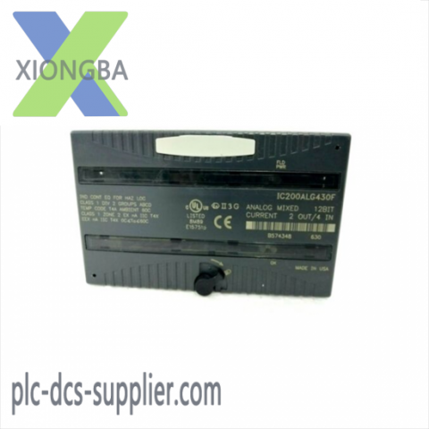 GE FANUC IC200ALG430F Analog Mixed Module - Industrial Automation Innovation