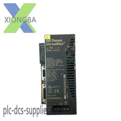 GE Fanuc IC200PWR001D - Versamax PLC, Advanced Industrial Automation Solution