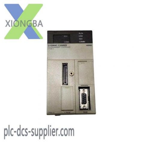 OMRON C200HX CPU64-ZE: High-Performance Programmable Controller, 24K WORDS DATA MEMORY