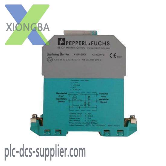 p_f_k-lb-1_30g_surge_protection_barrier.jpg P+F K-LB-1.30G: High-Performance Surge Protection Barrier for Industrial Automation