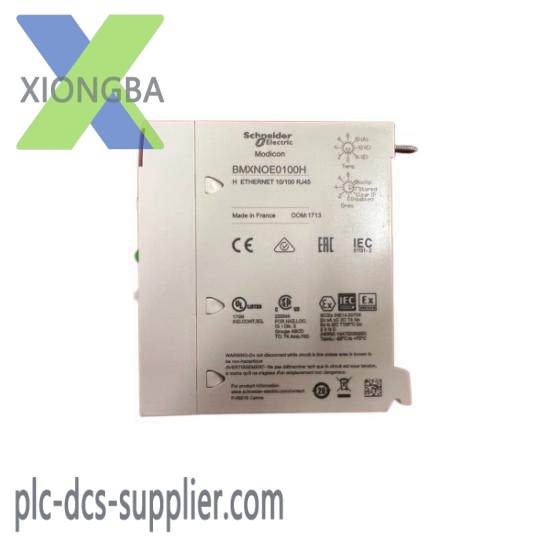 schneider_bmxnoe0100h_ethernet_tcp_ip_network_module.jpg Schneider BMXNOE0100H - High-Performance Ethernet TCP/IP Network Module