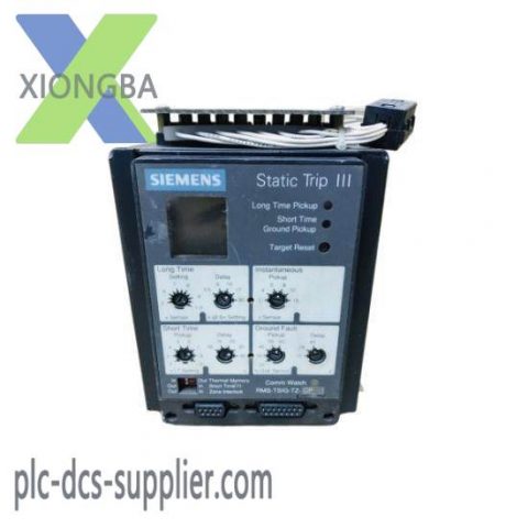 Siemens RMS-TSIG-TZ-C STATIC TRIP III - Advanced Circuit Protection Module