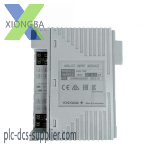 Yokogawa AAI143-S53/K4A00 Analog Input Module: Precision Control for Industrial Automation