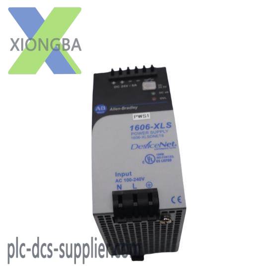 1606-xlsdnet8_devicenet_power_supply_24vdc_8a_100-240vac_1.jpg Delta Electronics 1606-XLSDNET8 DeviceNet Power Supply, 24VDC, 8A, 100-240VAC