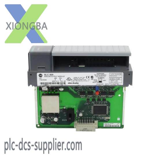 1746-no4i_1746no4i.jpg Allen-Bradley 1746NO4I, SLC 500 Analog Output Module, 4-Channel, Non-Isolated