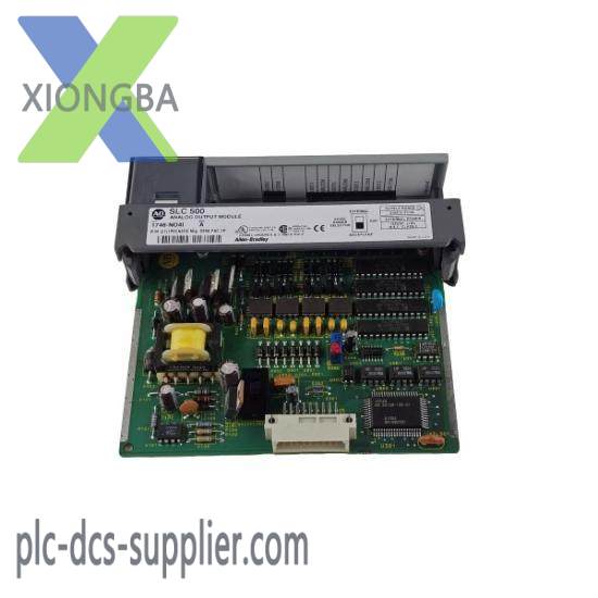 1746-no4i_output_module_slc_500.jpg Allen Bradley 1746-NO4I SLC 500 Output Module - High-Power Digital Control