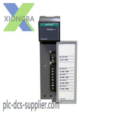 AB 1746-NOI4I: 4-Channel Analog Output Module - Precision Control for Industrial Automation